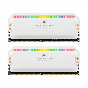 Модуль памяти Corsair DOMINATOR PLATINUM RGB 16GB (2x8GB) DDR4/3200MHz DIMM White