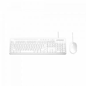 Комплект клавиатура+мышь AVTECH PRO C304 (White)