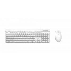 Комплект клавиатура+мышь AVTECH C302 White
