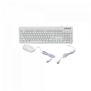 Комплект клавиатура+мышь AVTECH PRO C304 White