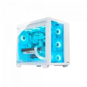 Кейс Huntkey S980 V2 White x4 ARGB Full Aquarium